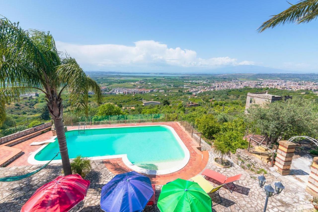 "La Casina Del Forno Con Piscina Fra Catania E Siracusa " Carlentini Exteriér fotografie